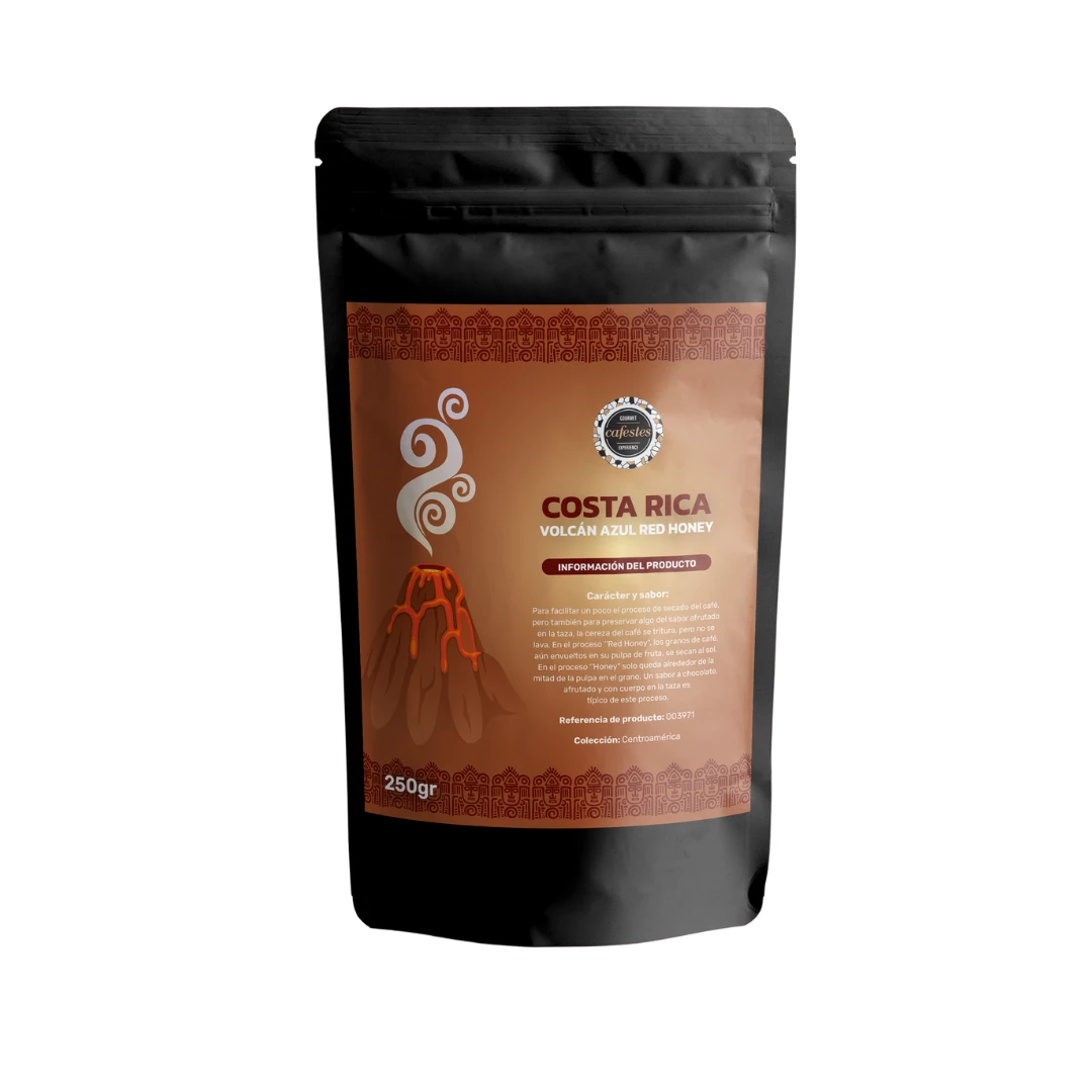 COSTA RICA VOLCÁN AZUL RED HONEY