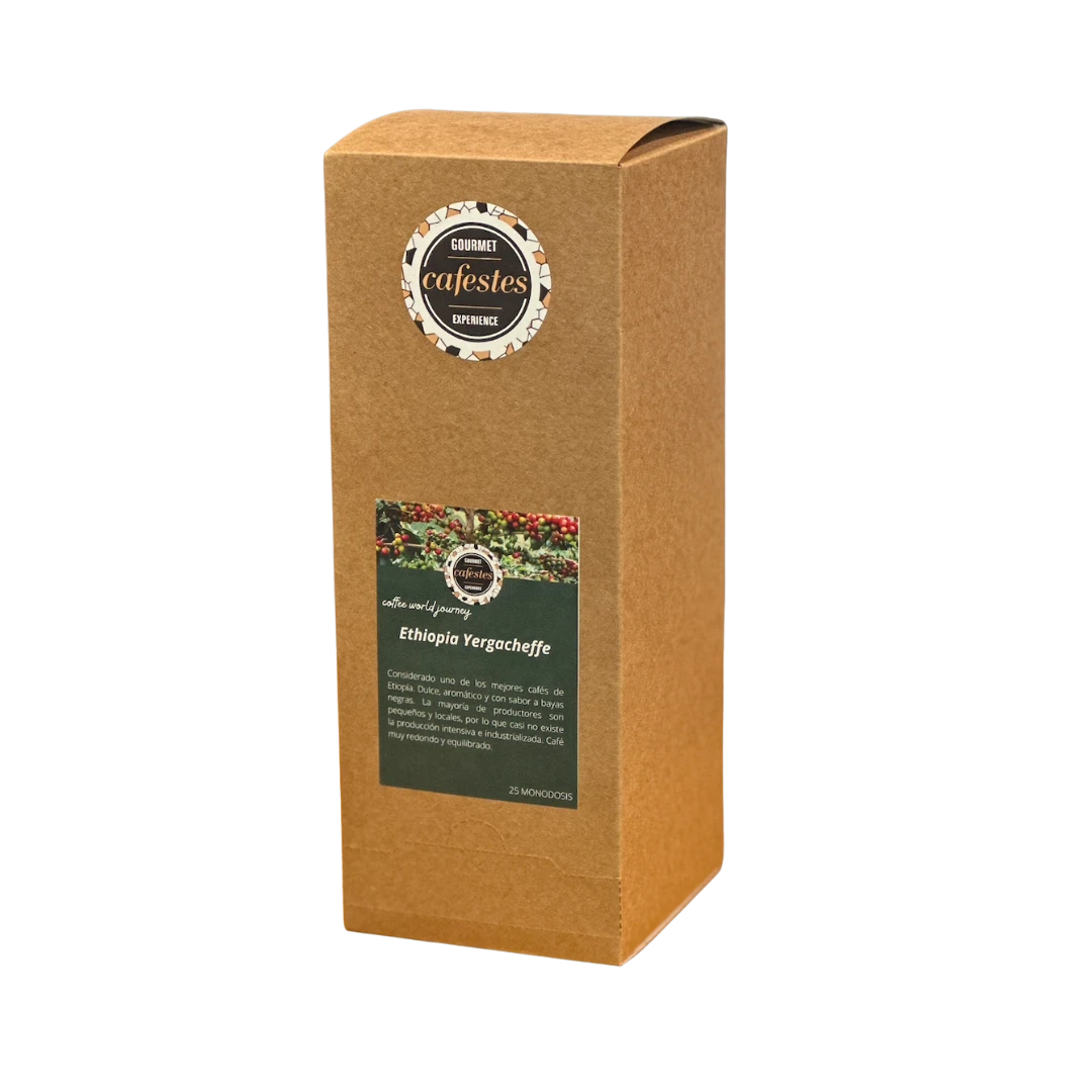 NATURAL ETIOPÍA YERGACHEFFE - 25 MONODOSIS