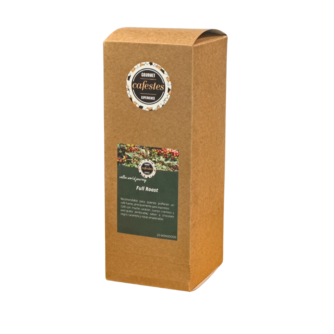 NATURAL FULL ROAST - 25 MONODOSIS