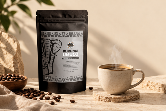Café con poca acidez y perfil suave y equilibrado