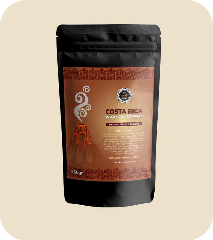 COSTA RICA VOLCÁN AZUL RED HONEY
