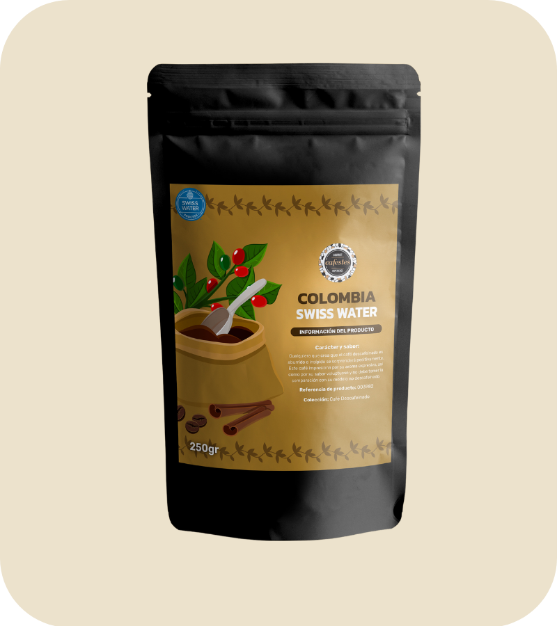COLOMBIA ''SWISS WATER'' DESCAFEINADO