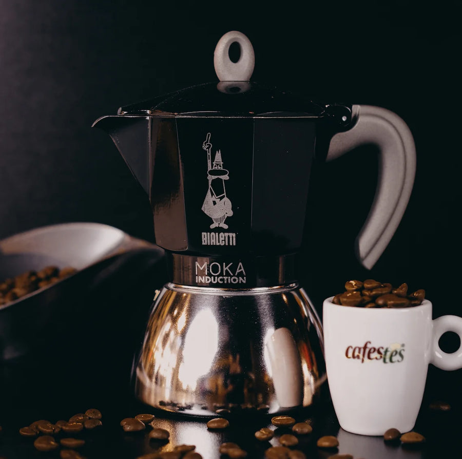 BIALETTI MOKA INDUCTION NEGRA