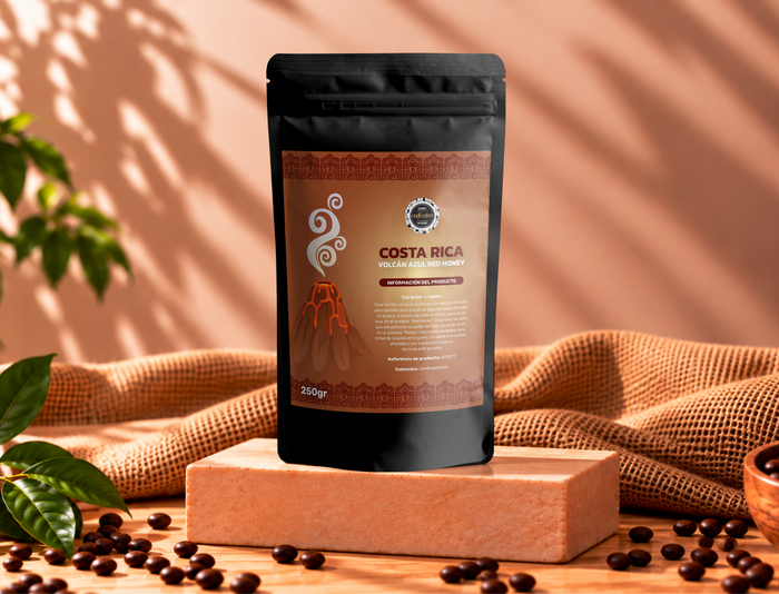 COSTA RICA VOLCÁN AZUL RED HONEY